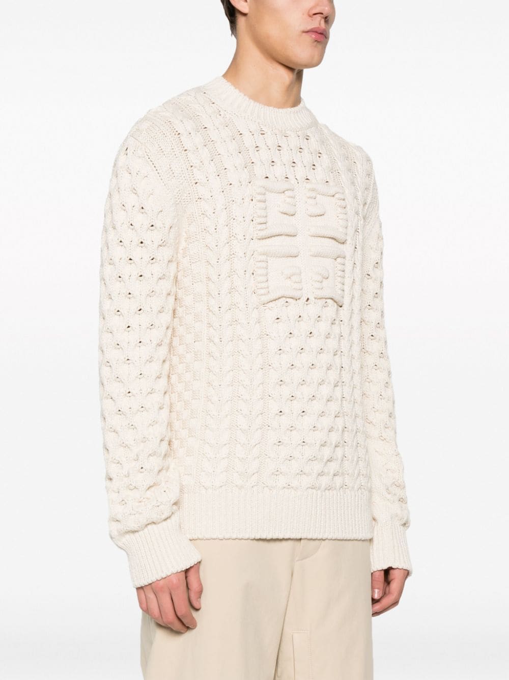 GIVENCHY Crew-Neck Cotton Sweater for Men
