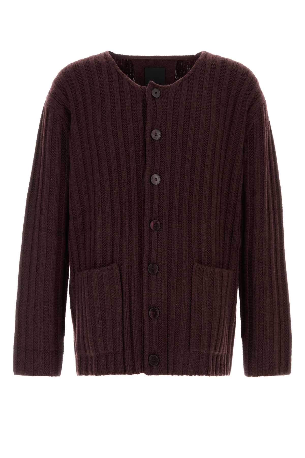 GIVENCHY Cashmere Scoop Neck Cardigan for Men