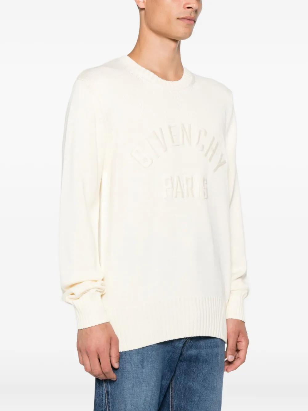 GIVENCHY Crew Neck Sweater with Logo