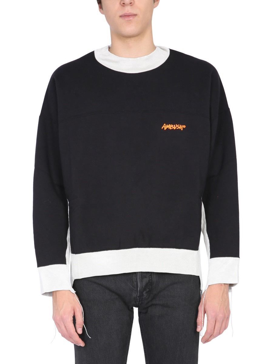 AMBUSH Contrasting Crew Neck Sweatshirt for Men