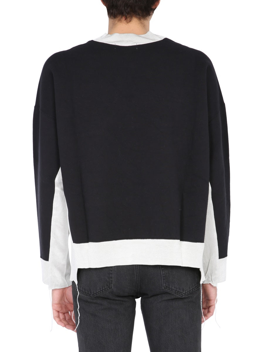 AMBUSH Contrasting Crew Neck Sweatshirt for Men