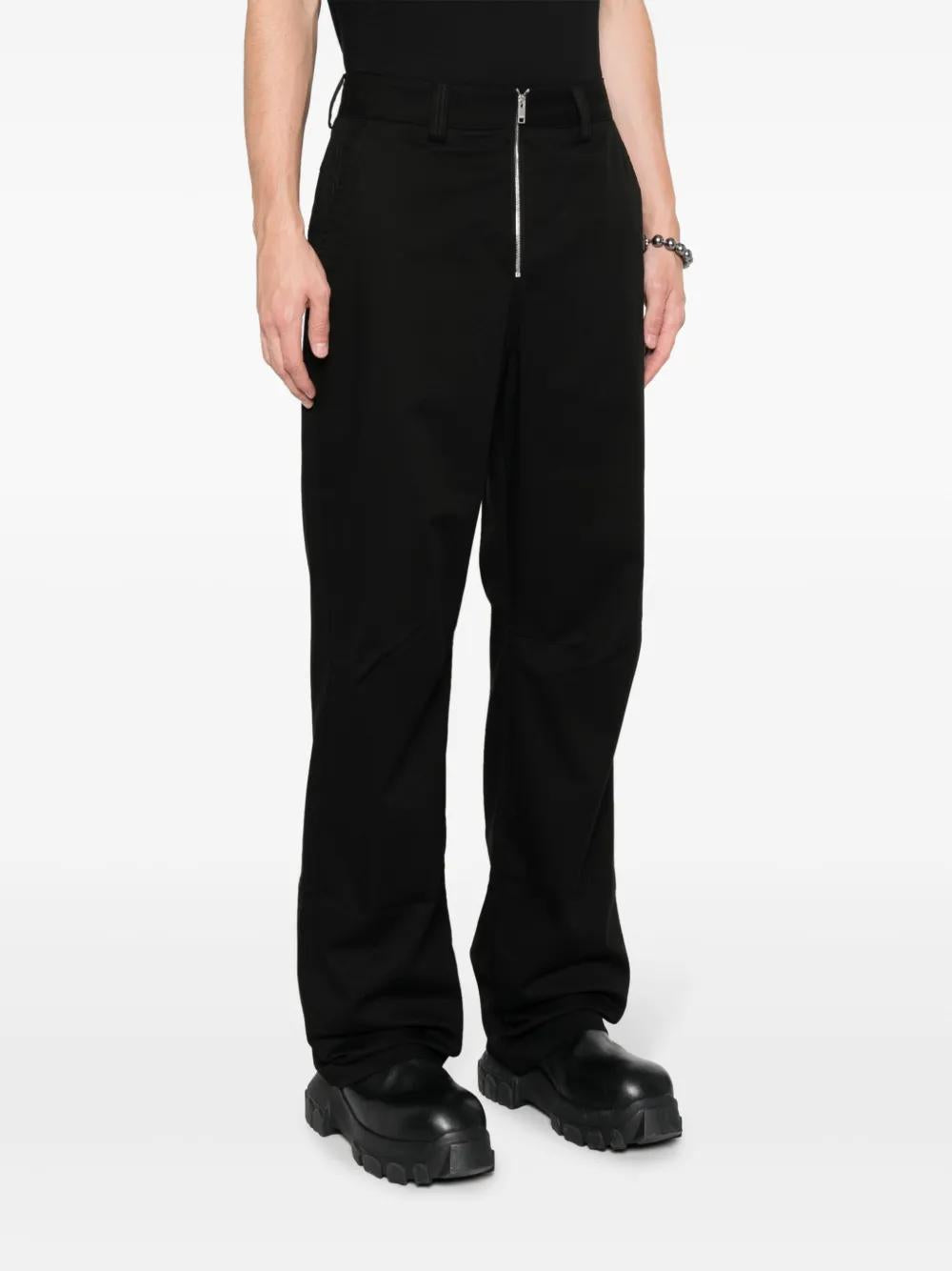 AMBUSH Men's Mini Zip Up Trousers