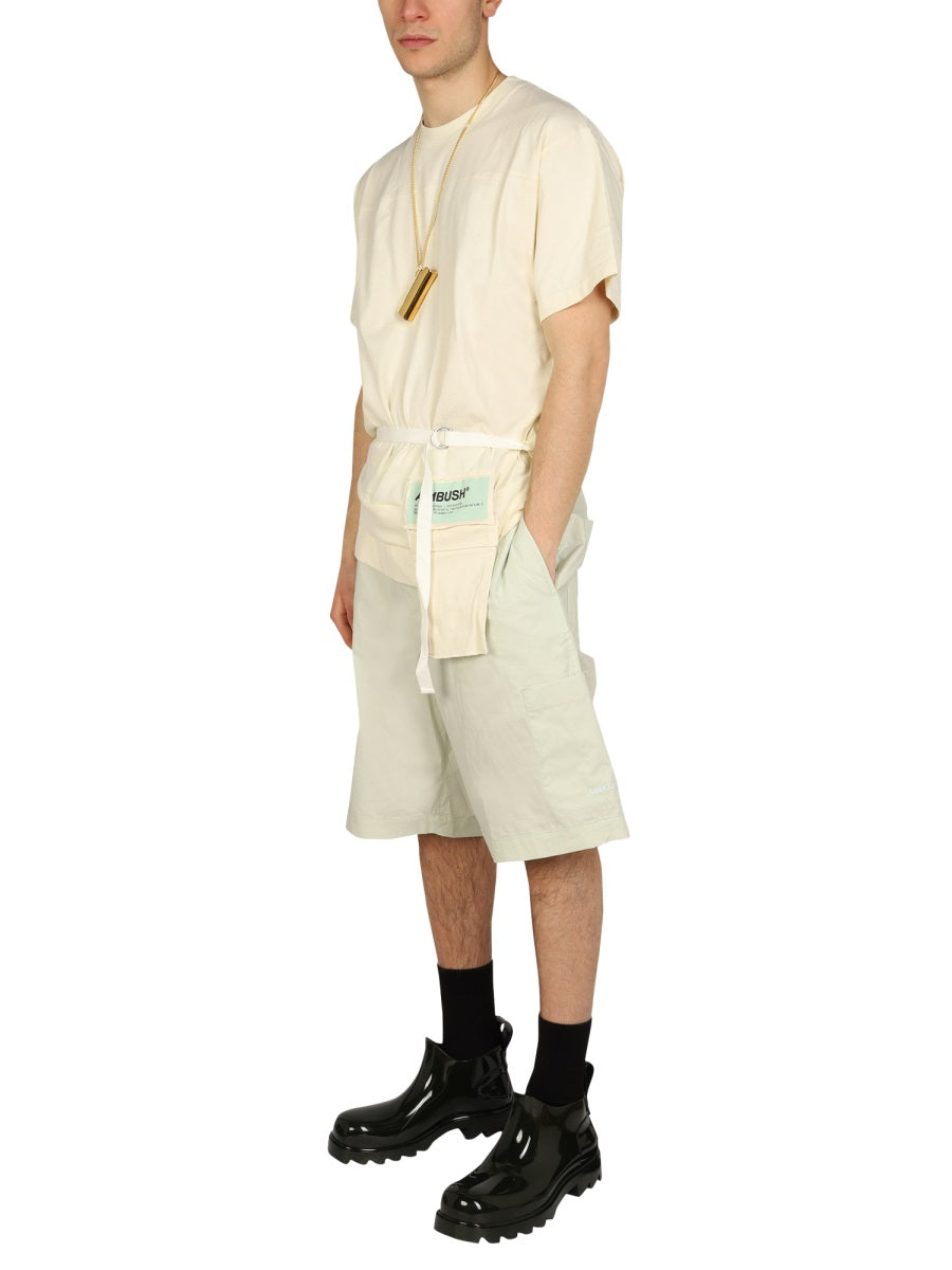 AMBUSH Men's Elastic Bermuda Shorts