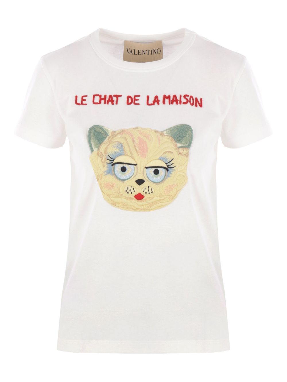 VALENTINO Chic Cotton T-Shirt for Women - FW25 Collection