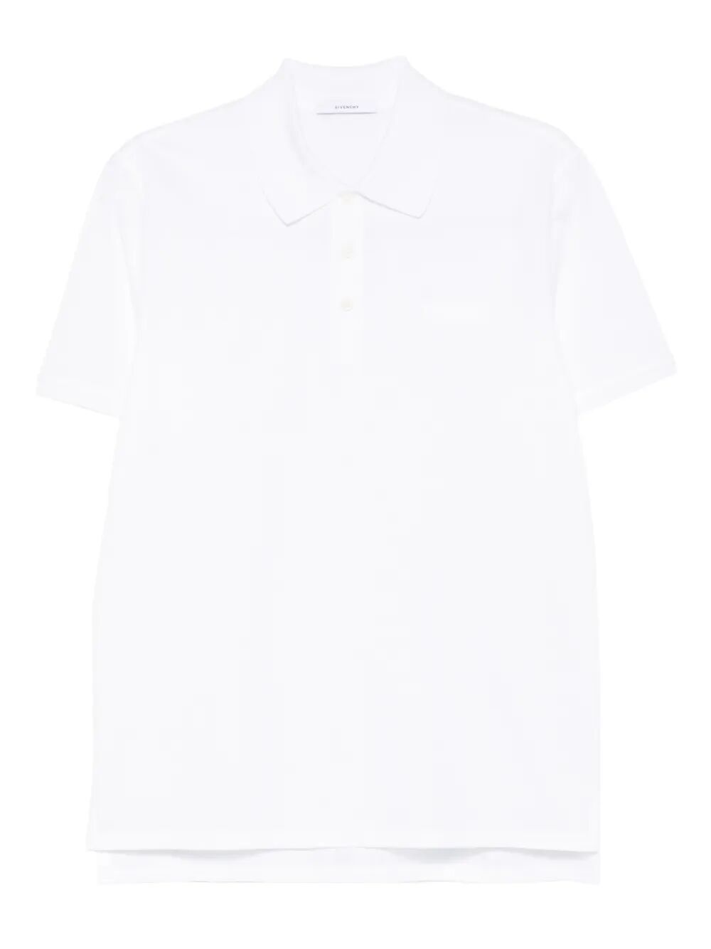 GIVENCHY Gros Grain Cotton Polo for Men