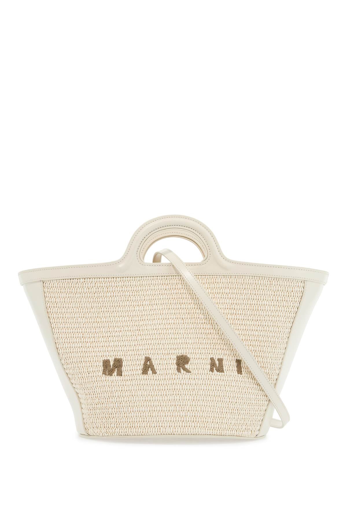 MARNI Mini Raffia Small Tropicalia Summer Handbag