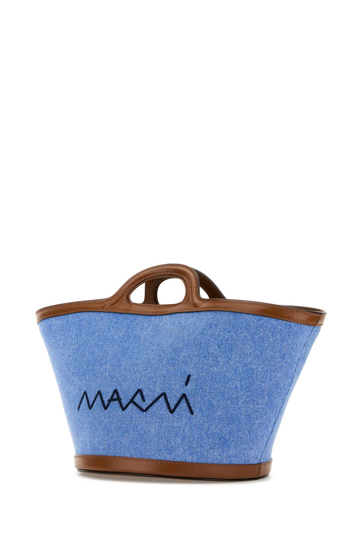 MARNI Denim Bucket Handbag
