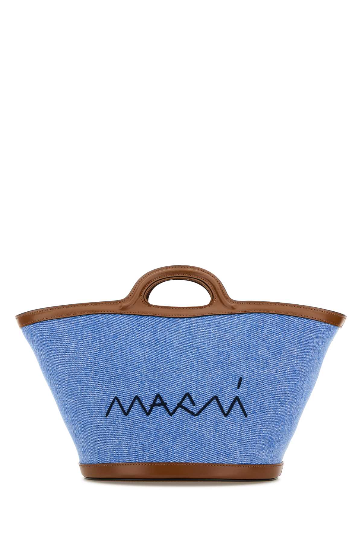 MARNI Denim Bucket Handbag
