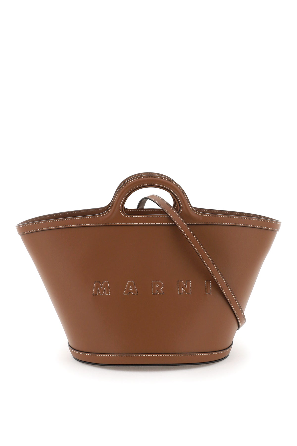 MARNI Mini Leather Tropicalia Handbag