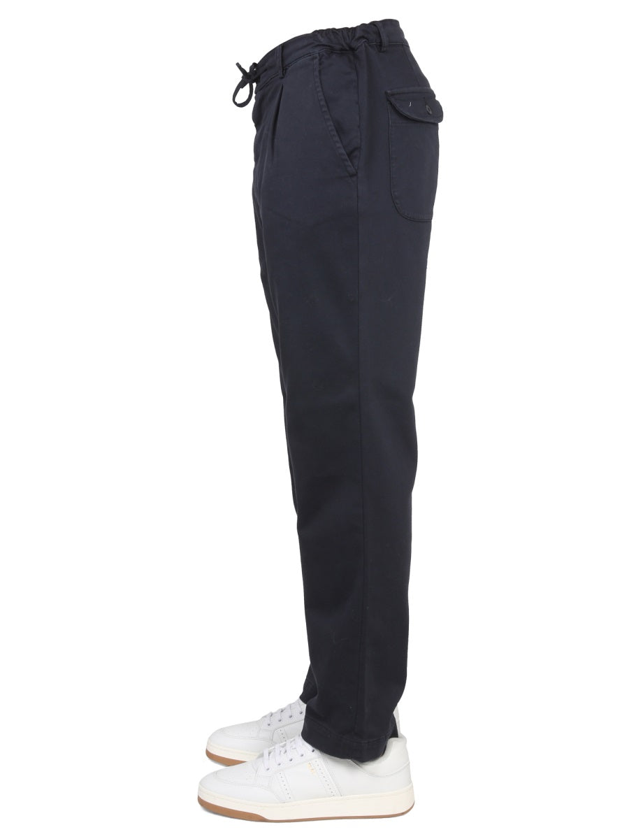 EAST HARBOUR SURPLUS Men's Front Button Closure Cotton Pants