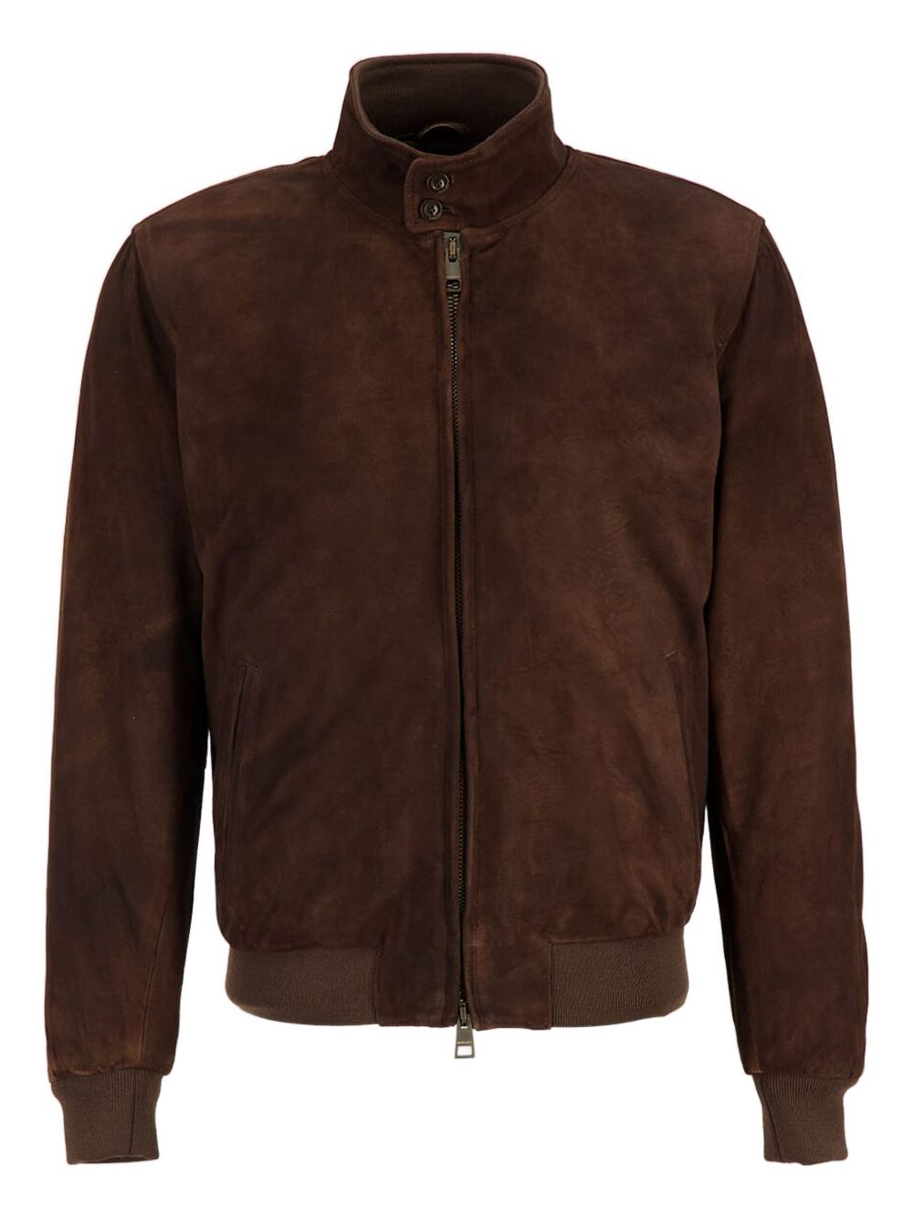 BOGLIOLI Suede Padded Bomber Jacket for Men - FW25