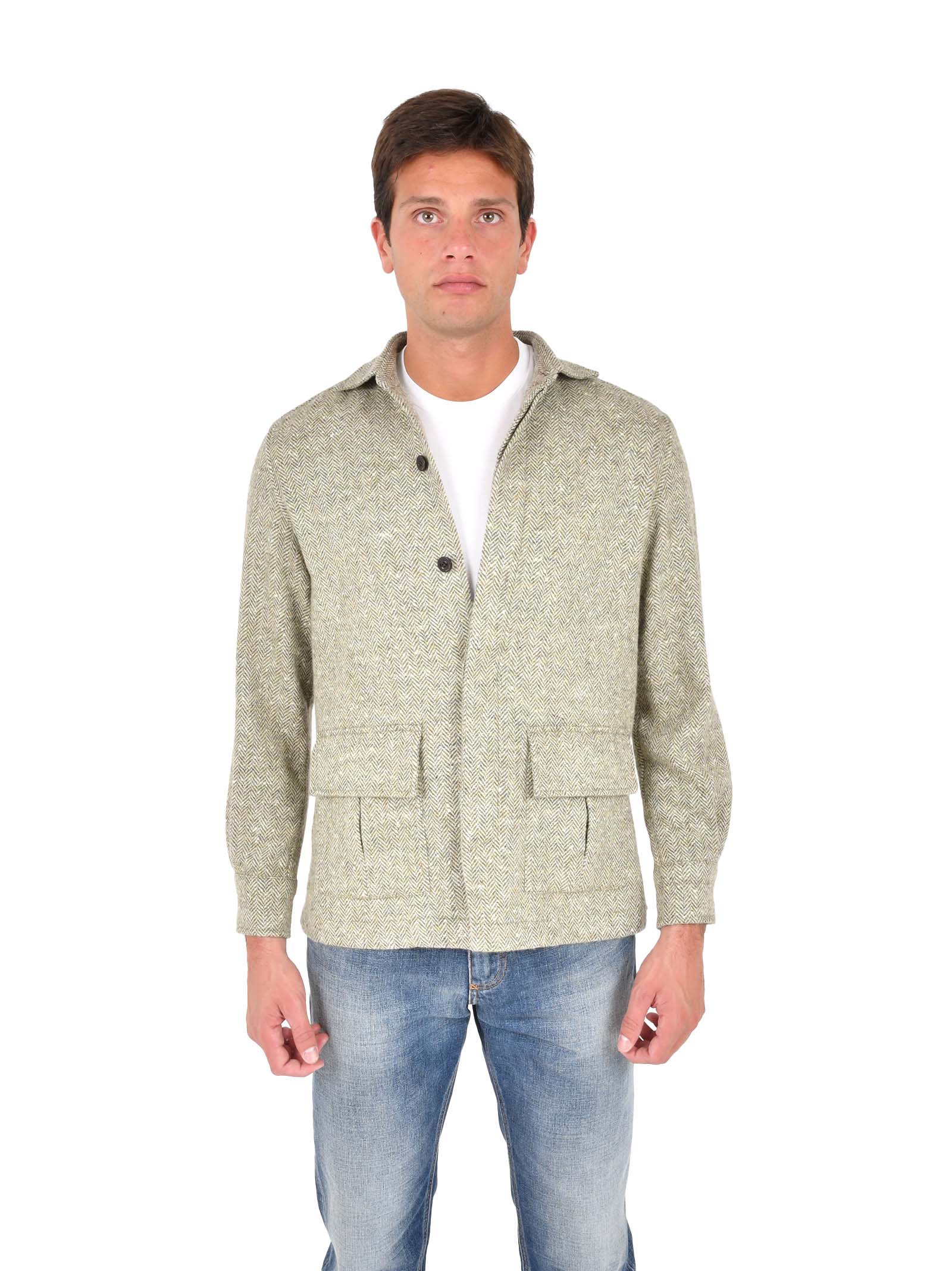 BOGLIOLI Unlined Safari Overshirt - Men’s Fall Winter 25/26