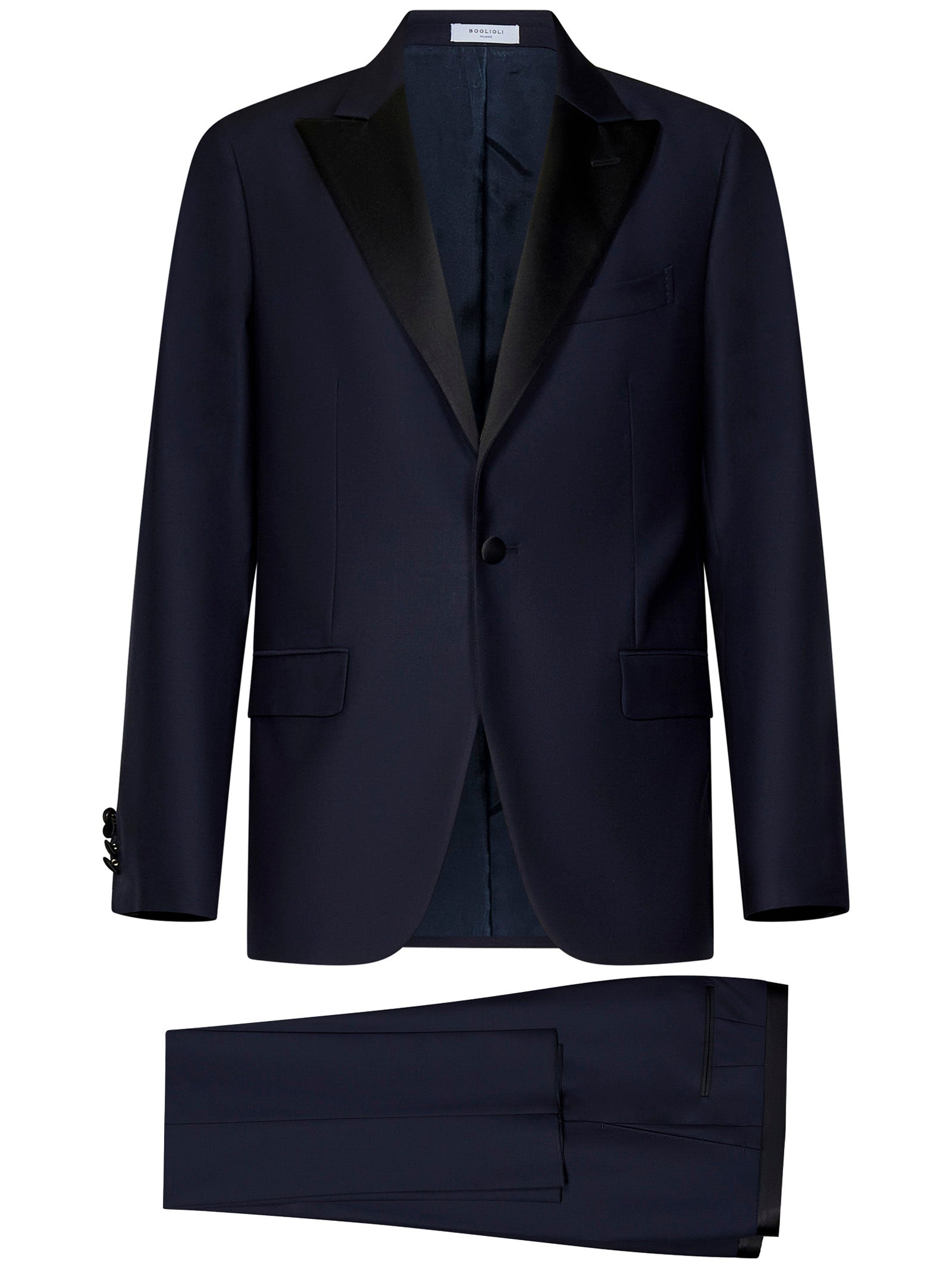 BOGLIOLI Men's Mini Tuxedo Suit, Tailored Fit