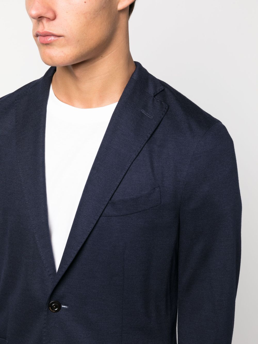 BOGLIOLI Sophisticated Single-Breasted Blazer for Men - Size 48 IT