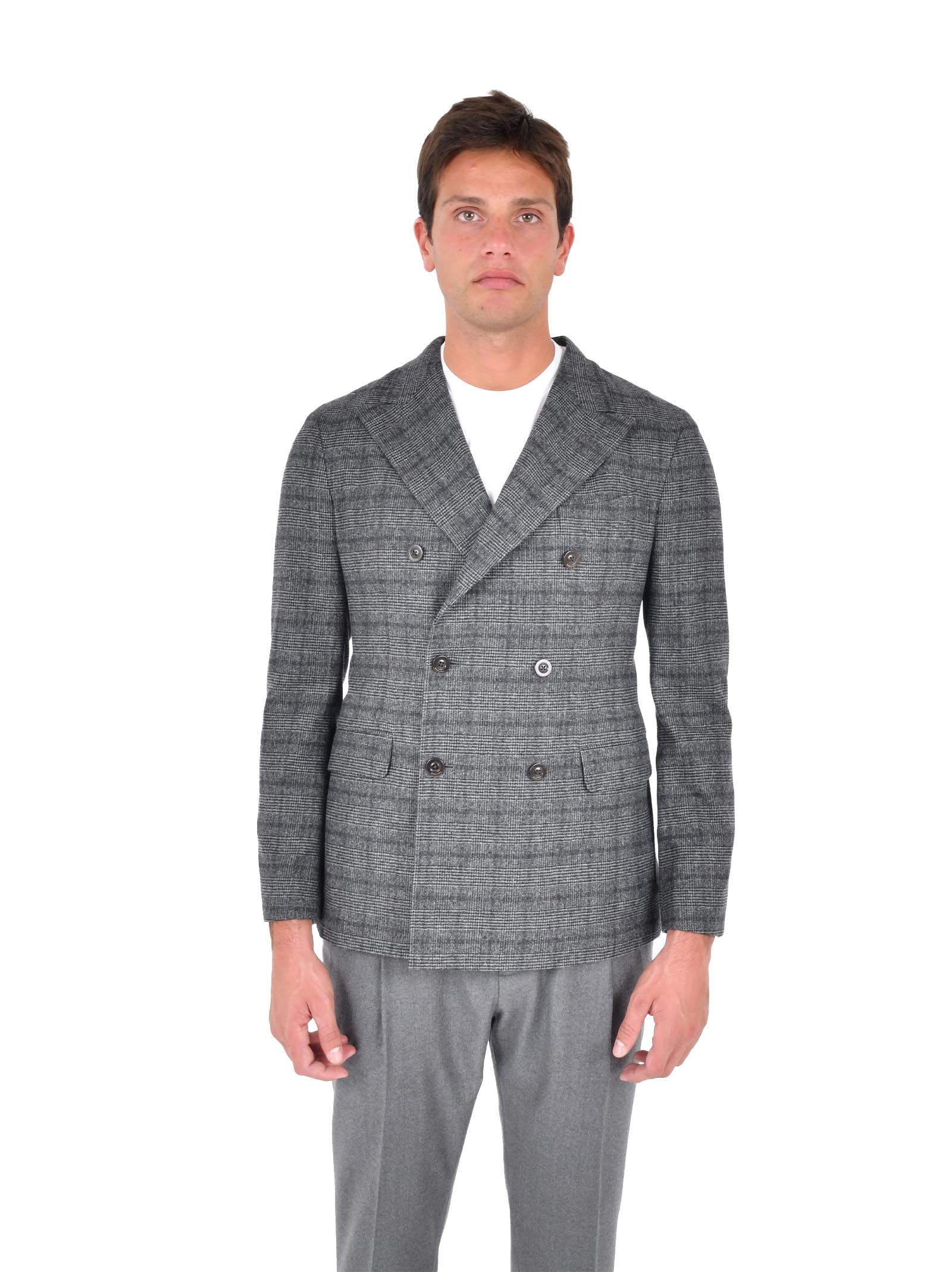 BOGLIOLI Double-Breasted Tailored Jacket