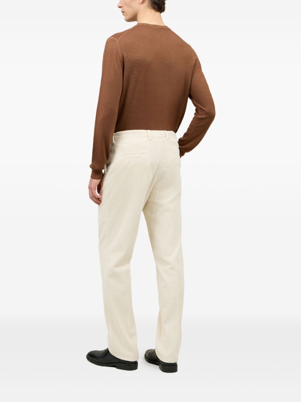 BOGLIOLI Relaxed Fit Wide Wale Corduroy Trousers