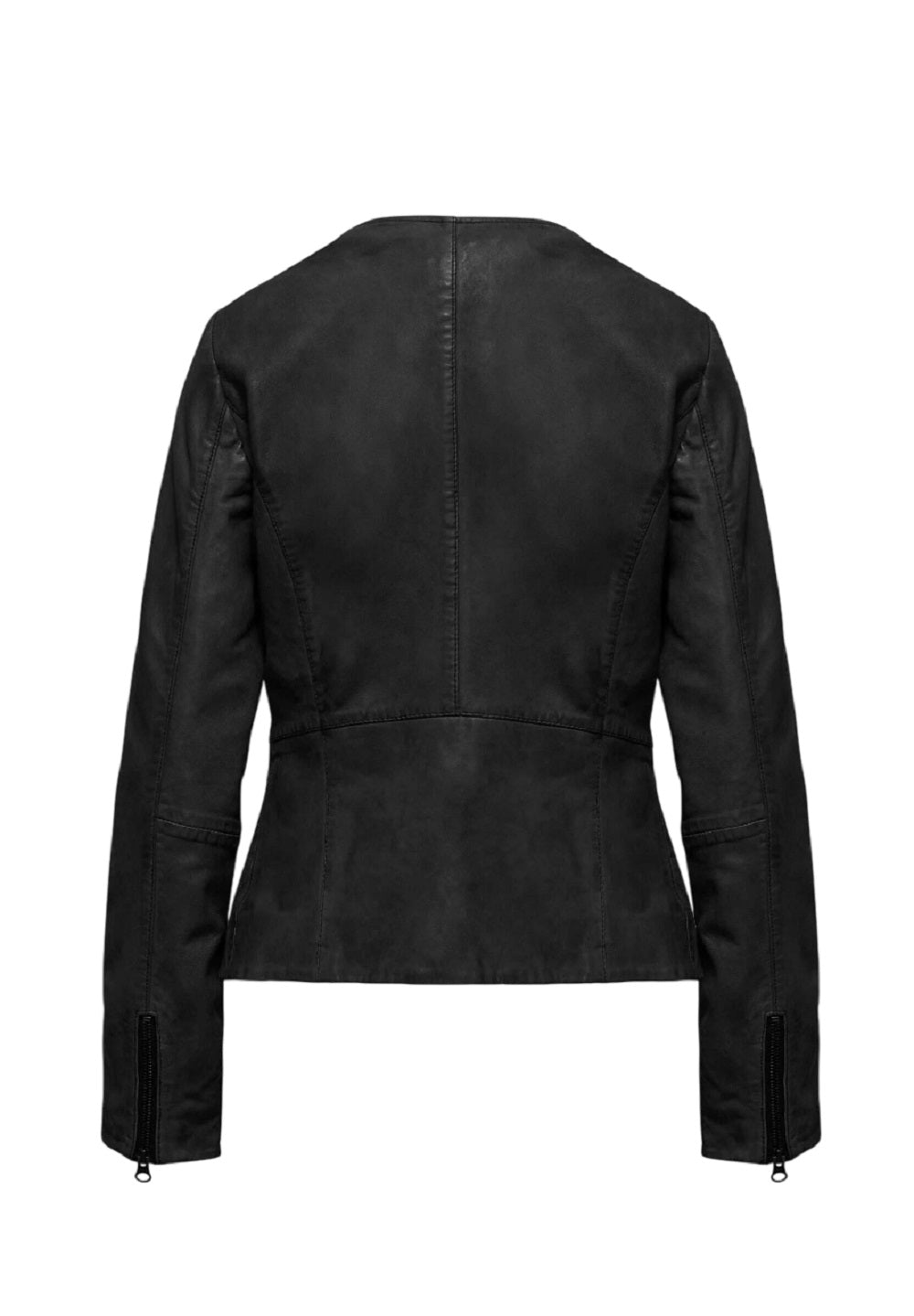 BOMBOOGIE Slim Fit Leather Jacket - 57 cm