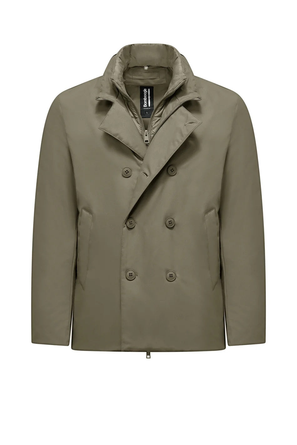 BOMBOOGIE Double-Breasted Men's Jacket for FW25