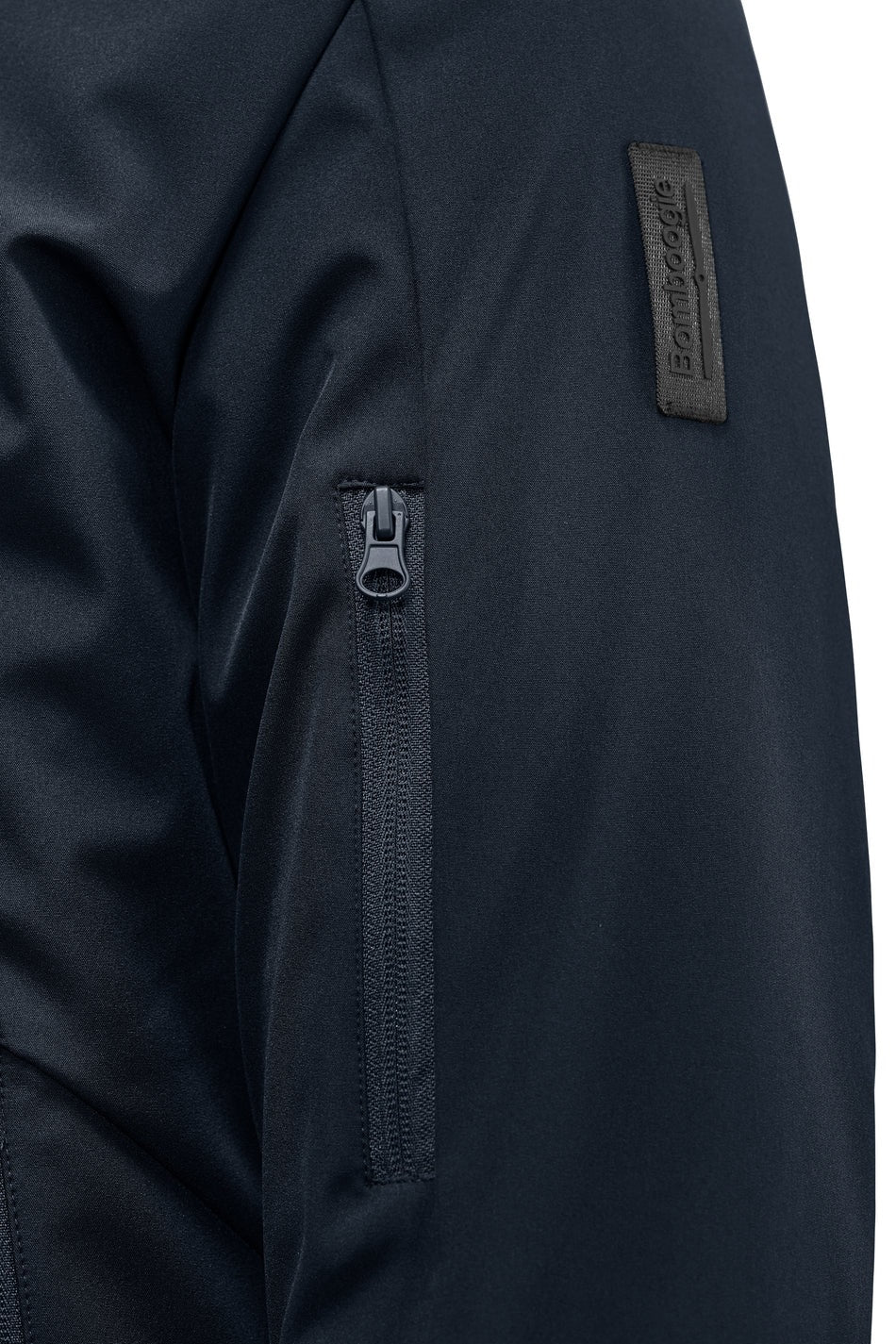 BOMBOOGIE Extra-Long Sleeveless Puffer Jacket for Men