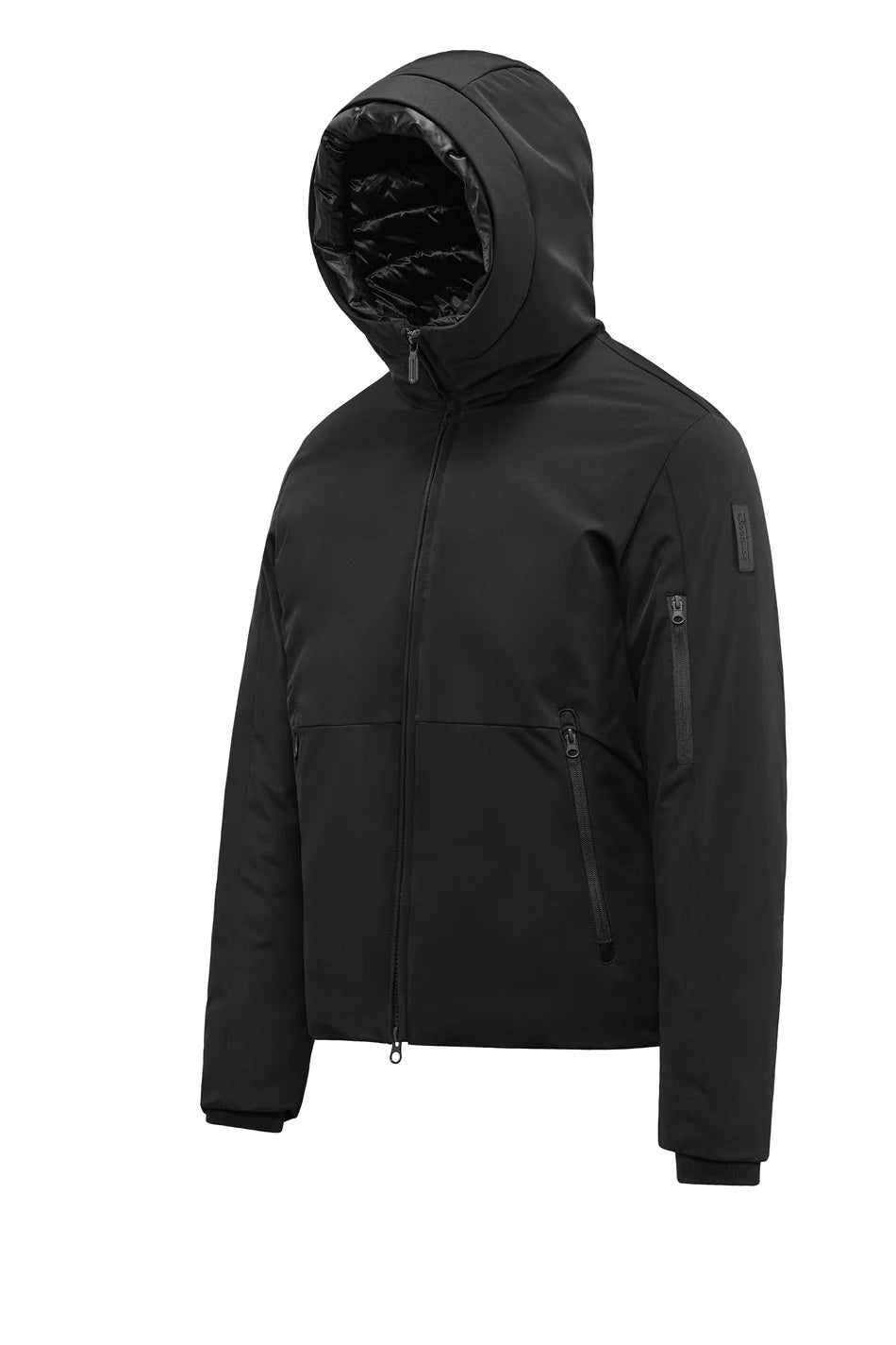 BOMBOOGIE Extra-Long Sleeveless Down Jacket for Men