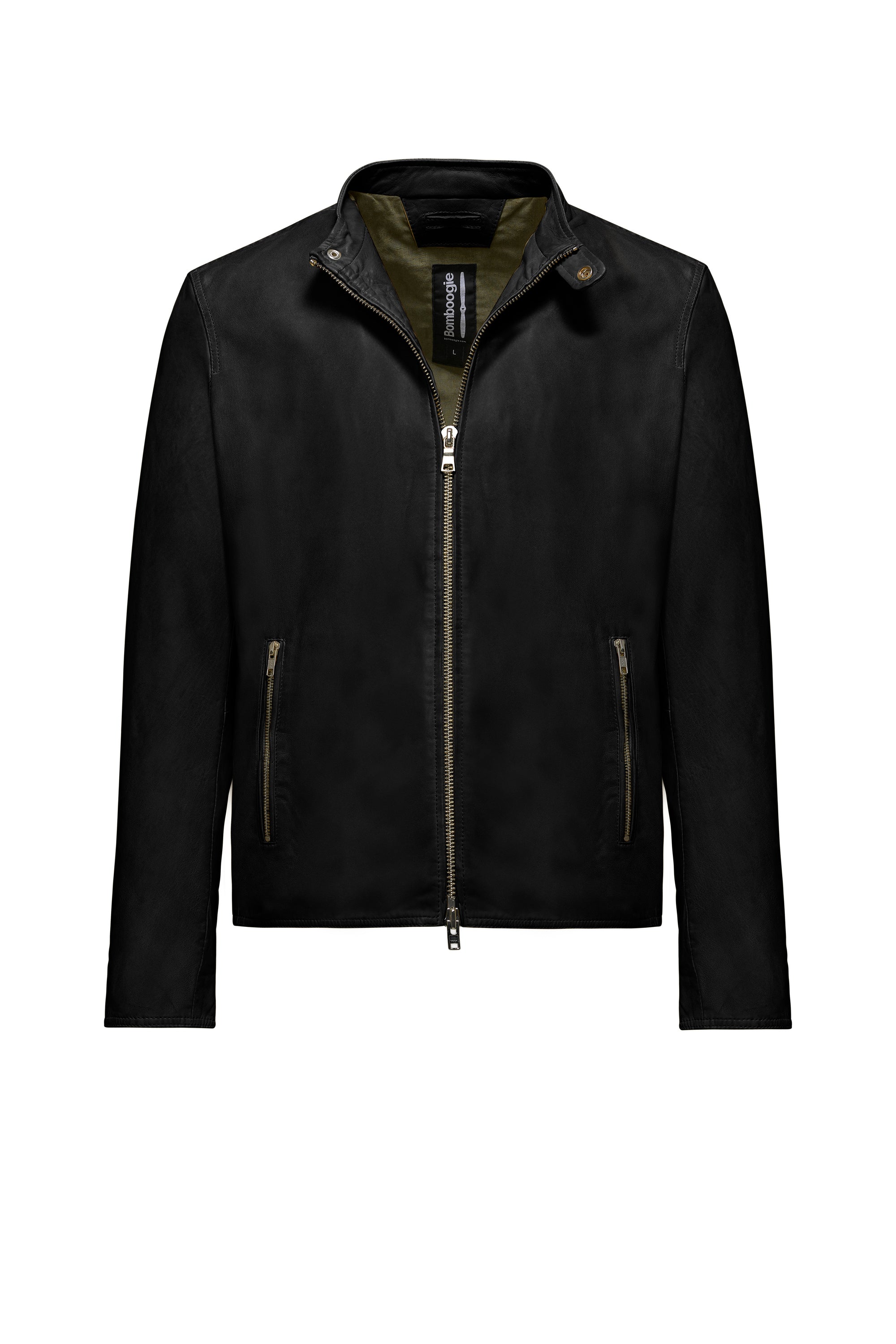 BOMBOOGIE Stylish Genuine Leather Jacket for Men