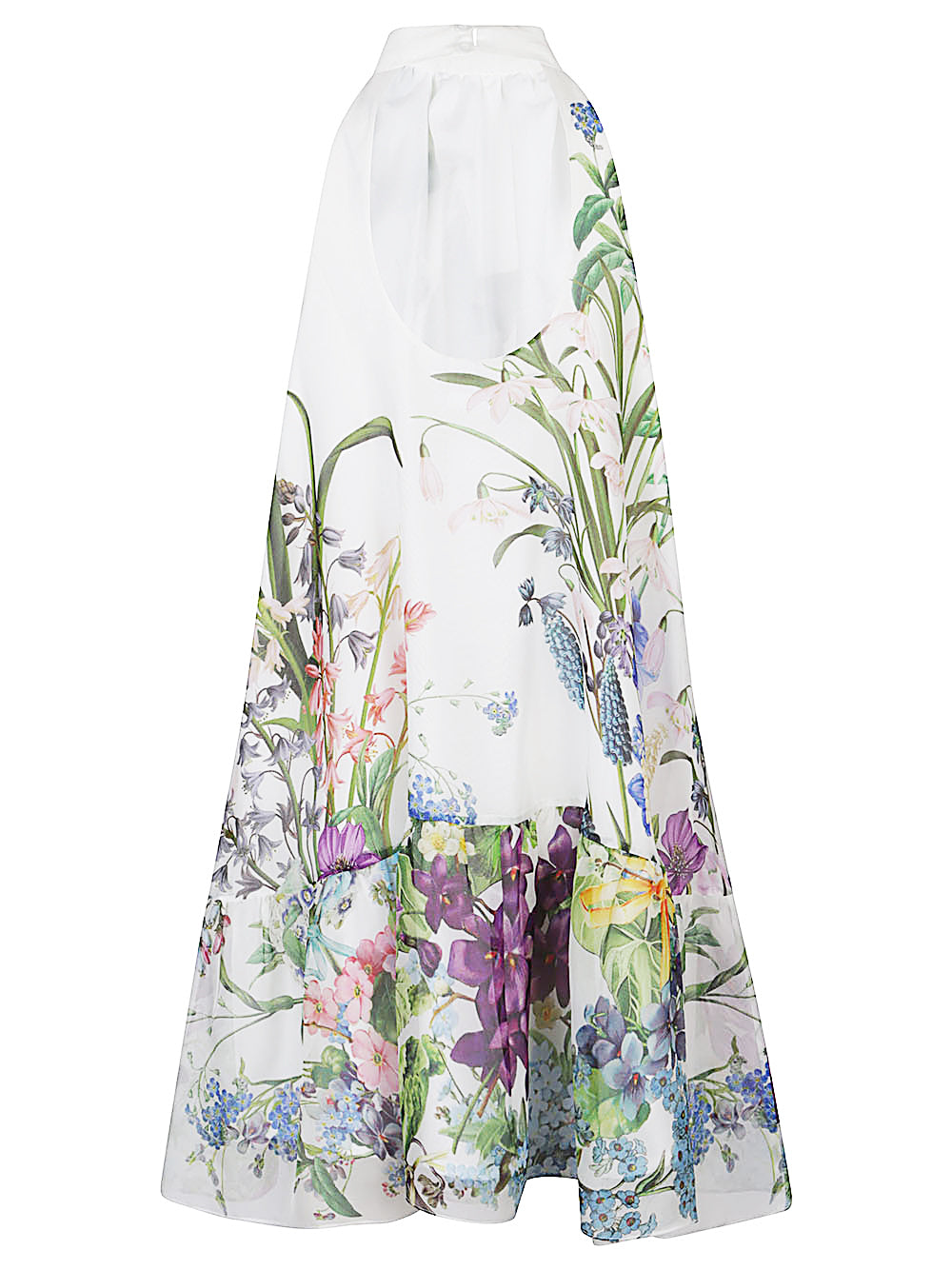 ST. PIECE OF LONDON High Neck Floral Mini Dress