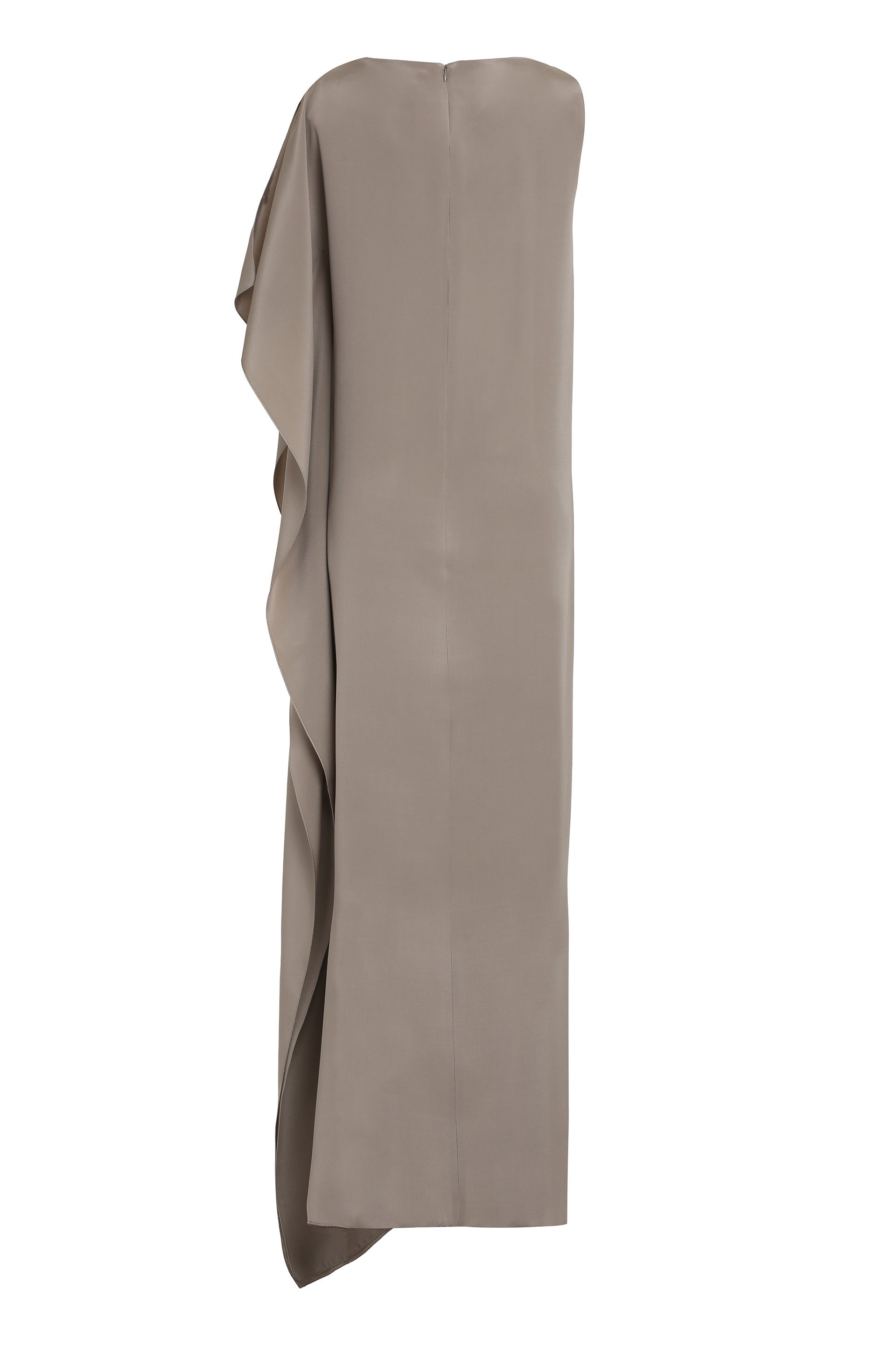 MAX MARA Silk Gown with Draped Detail