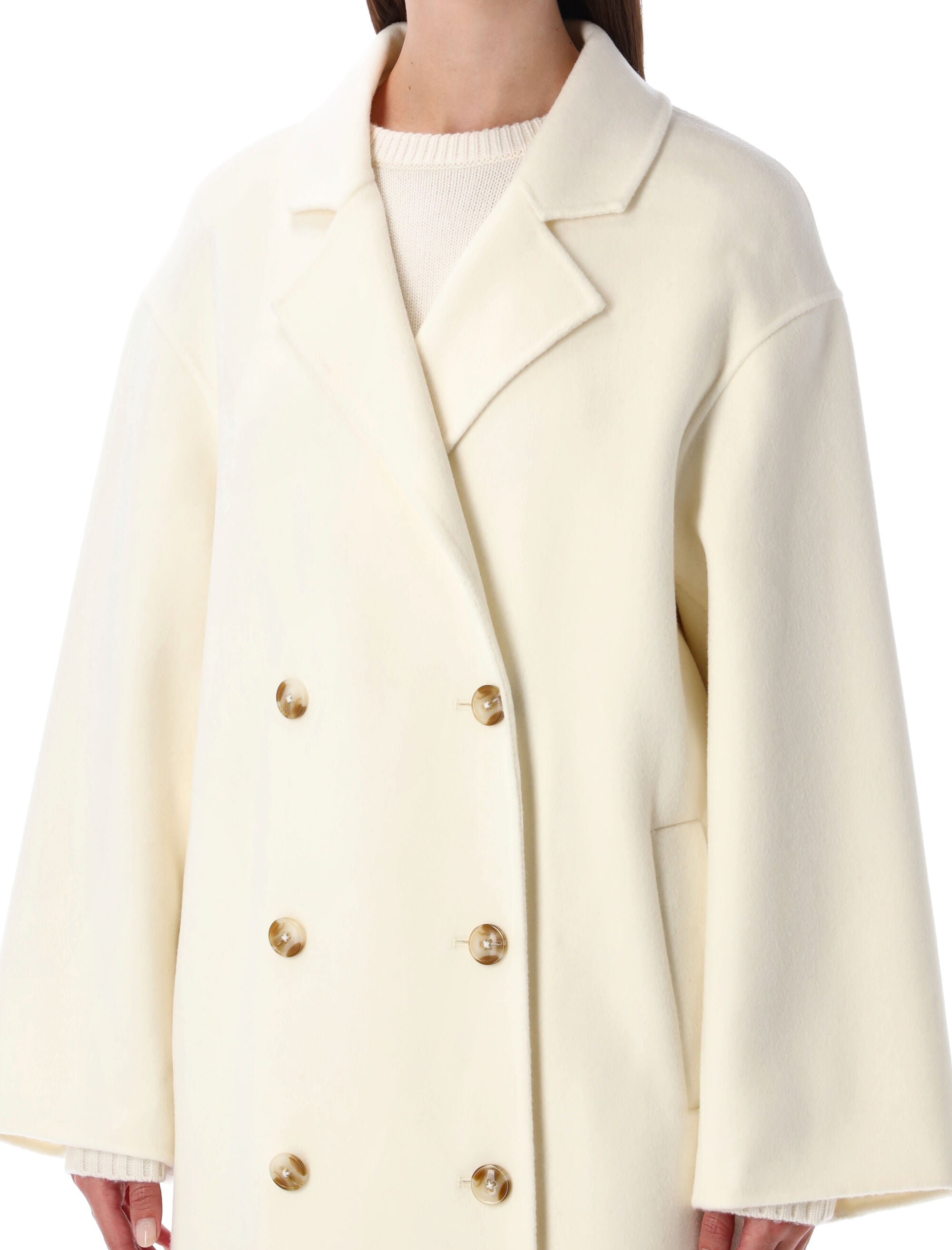 LOULOU Oversized Wool and Cashmere Jacket - Women's