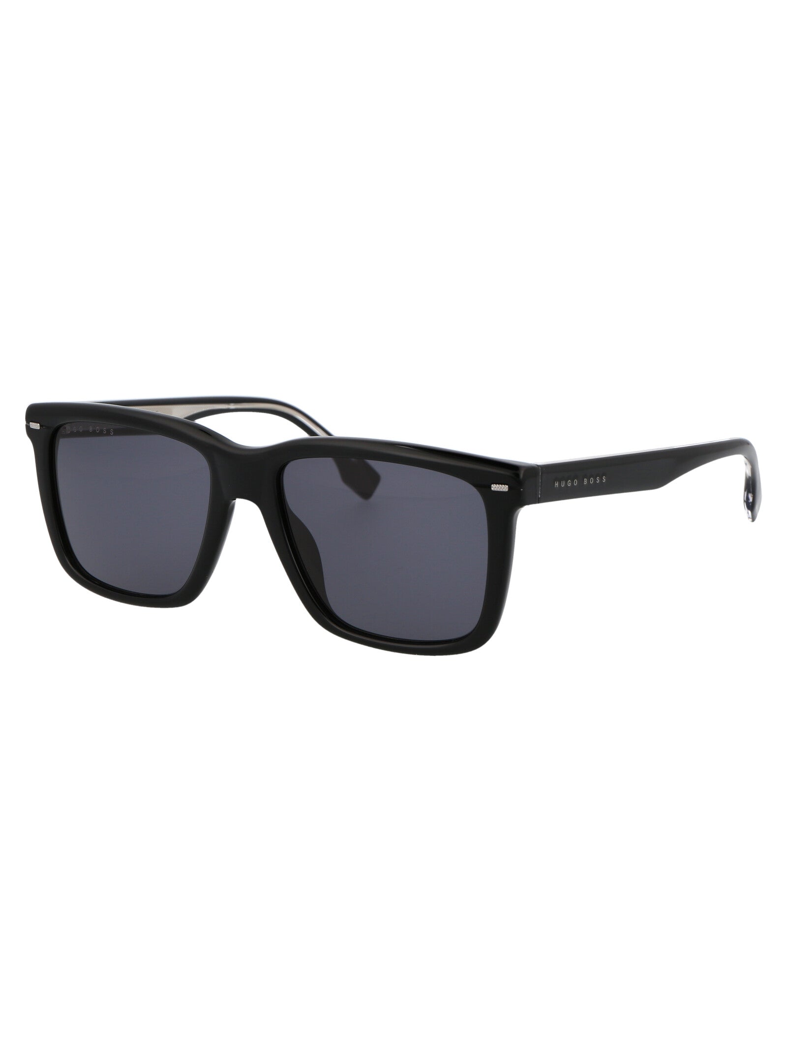 HUGO BOSS Ruthenium Acetate Sunglasses for Men