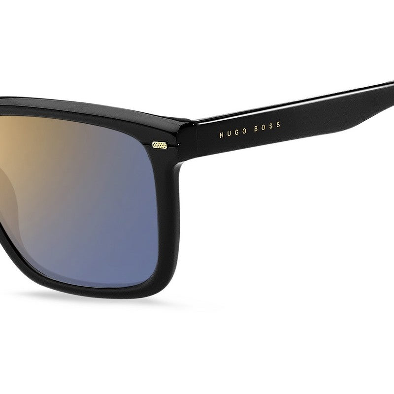 HUGO BOSS Stylish Rectangular Sunglasses for Men