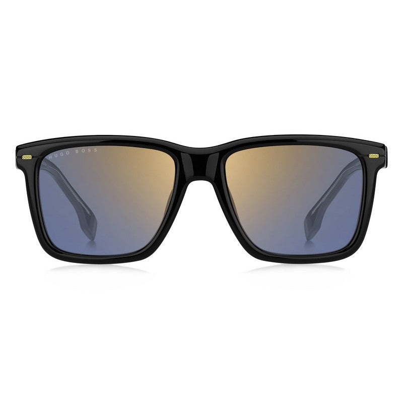 HUGO BOSS Stylish Rectangular Sunglasses for Men