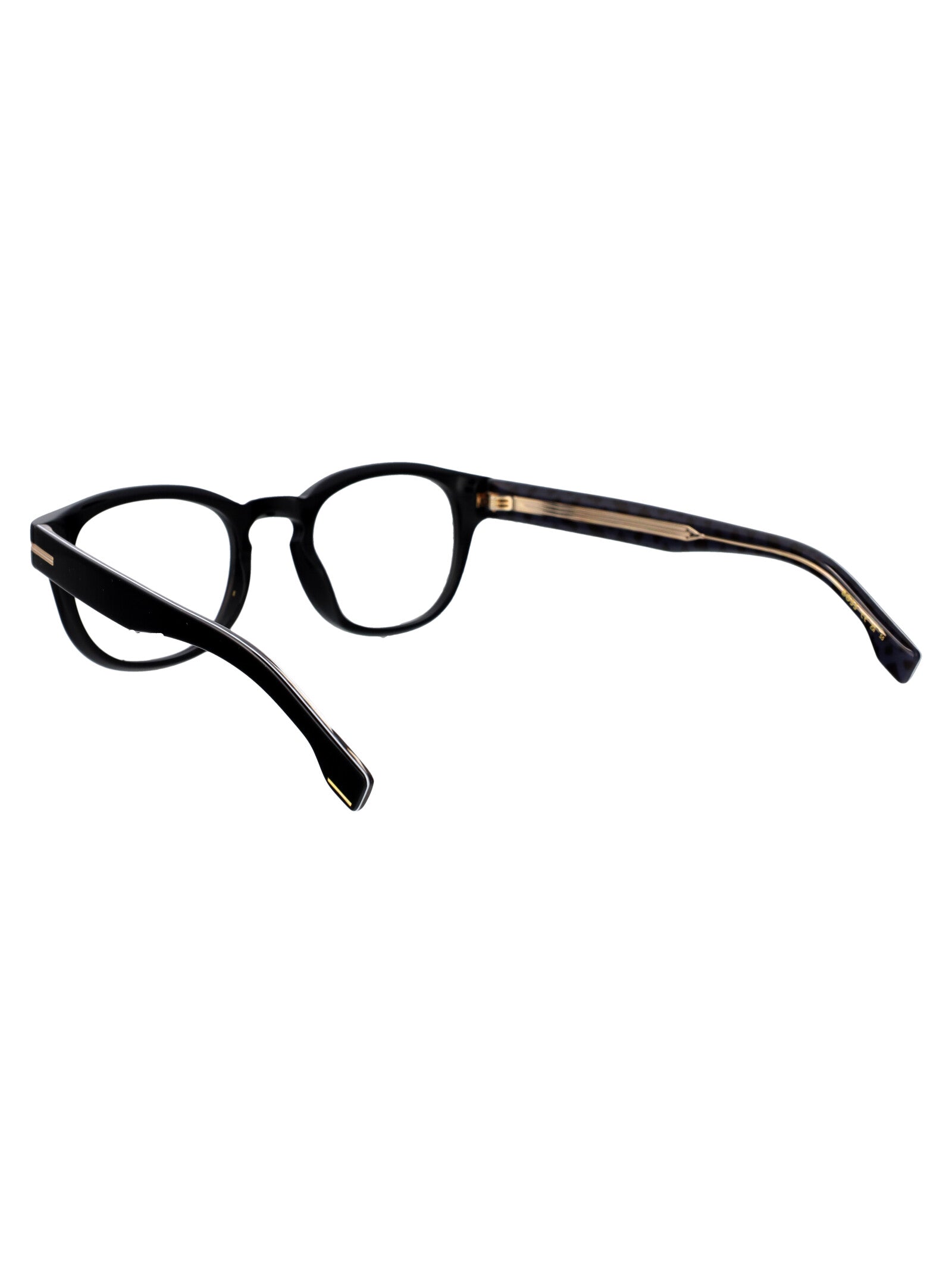 HUGO BOSS Patterned Acetate Optical Glasses for Men