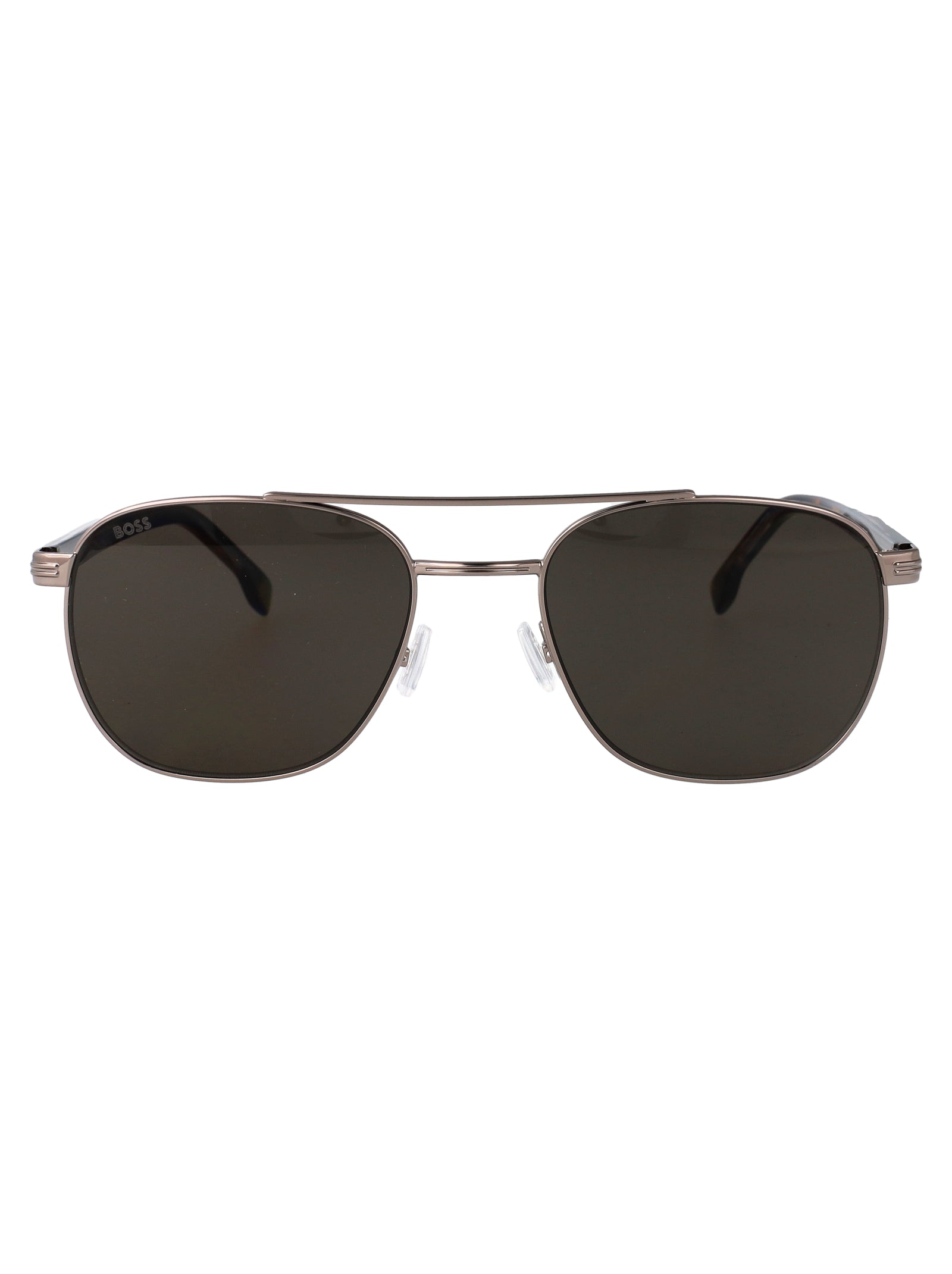 BOSS Men's Stainless Steel Sunglasses