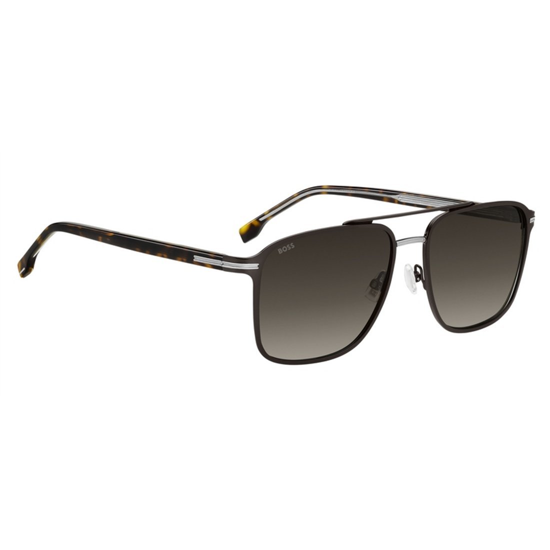 BOSS Men's Stylish Matte Frame Sunglasses