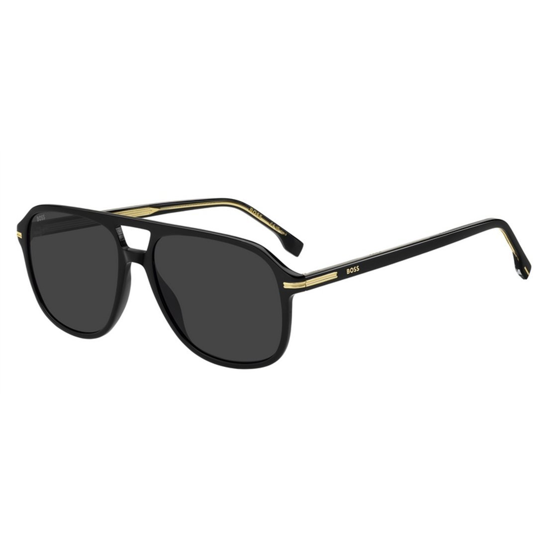 BOSS Sleek Acetate Sunglasses for Men - Stylish Accessory