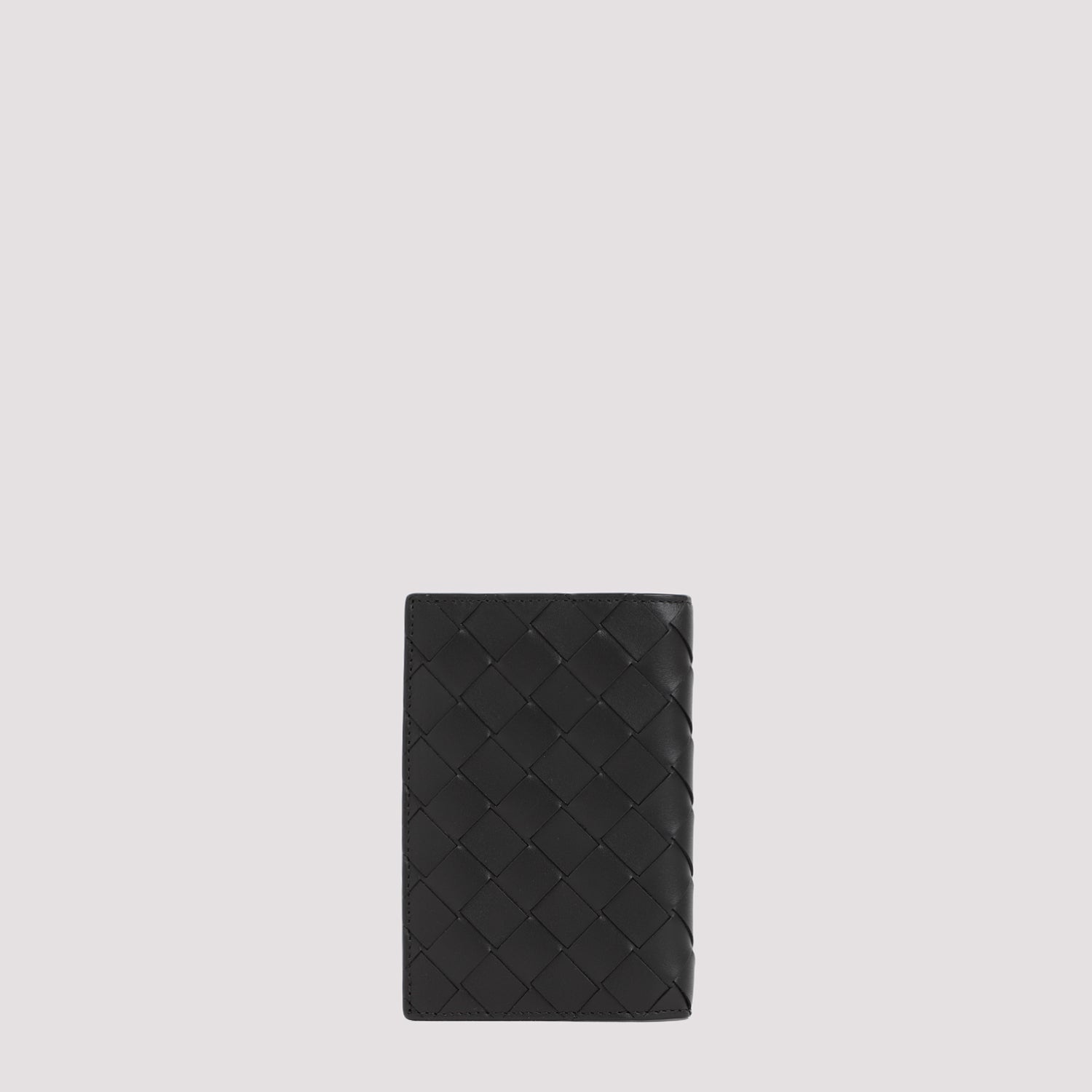 BOTTEGA VENETA Intrecciato Leather Passport Case with Card Slots - 9cm x 13cm