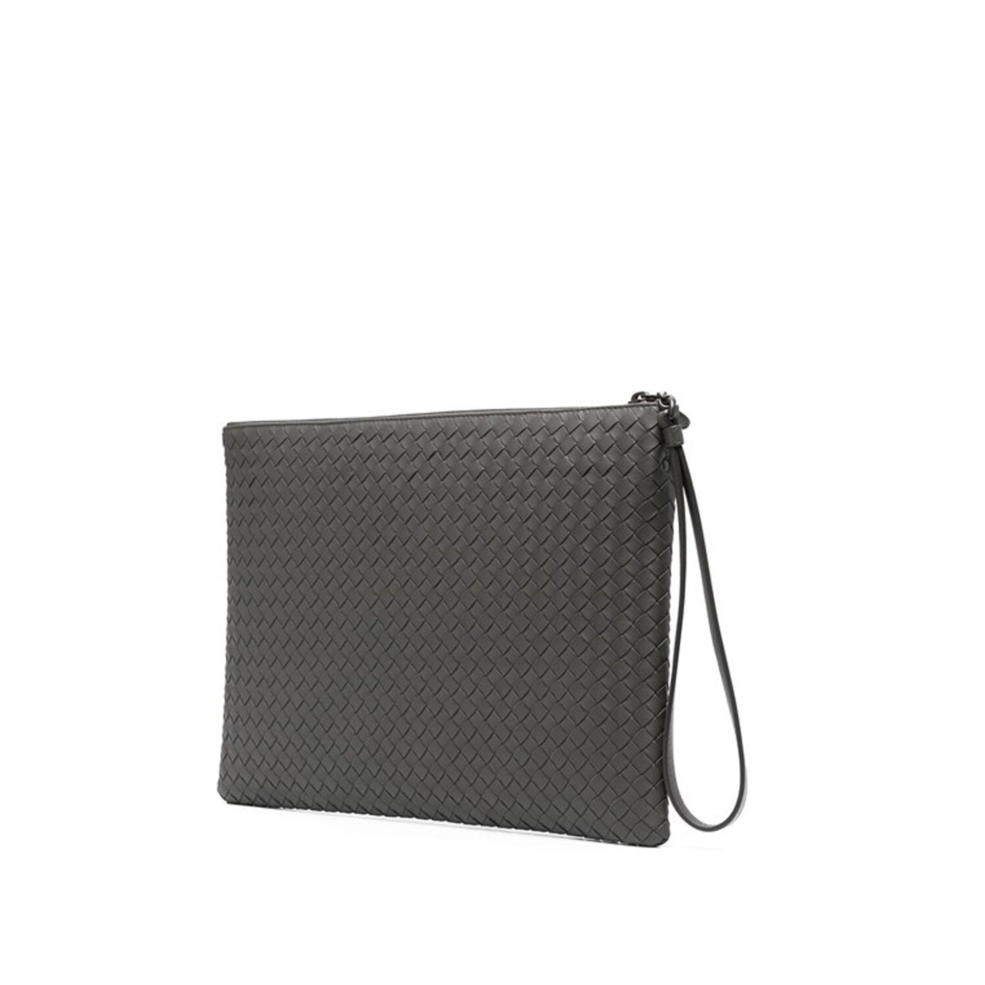 BOTTEGA VENETA Intrecciato Document Case - Mini Size for the Modern Gentleman