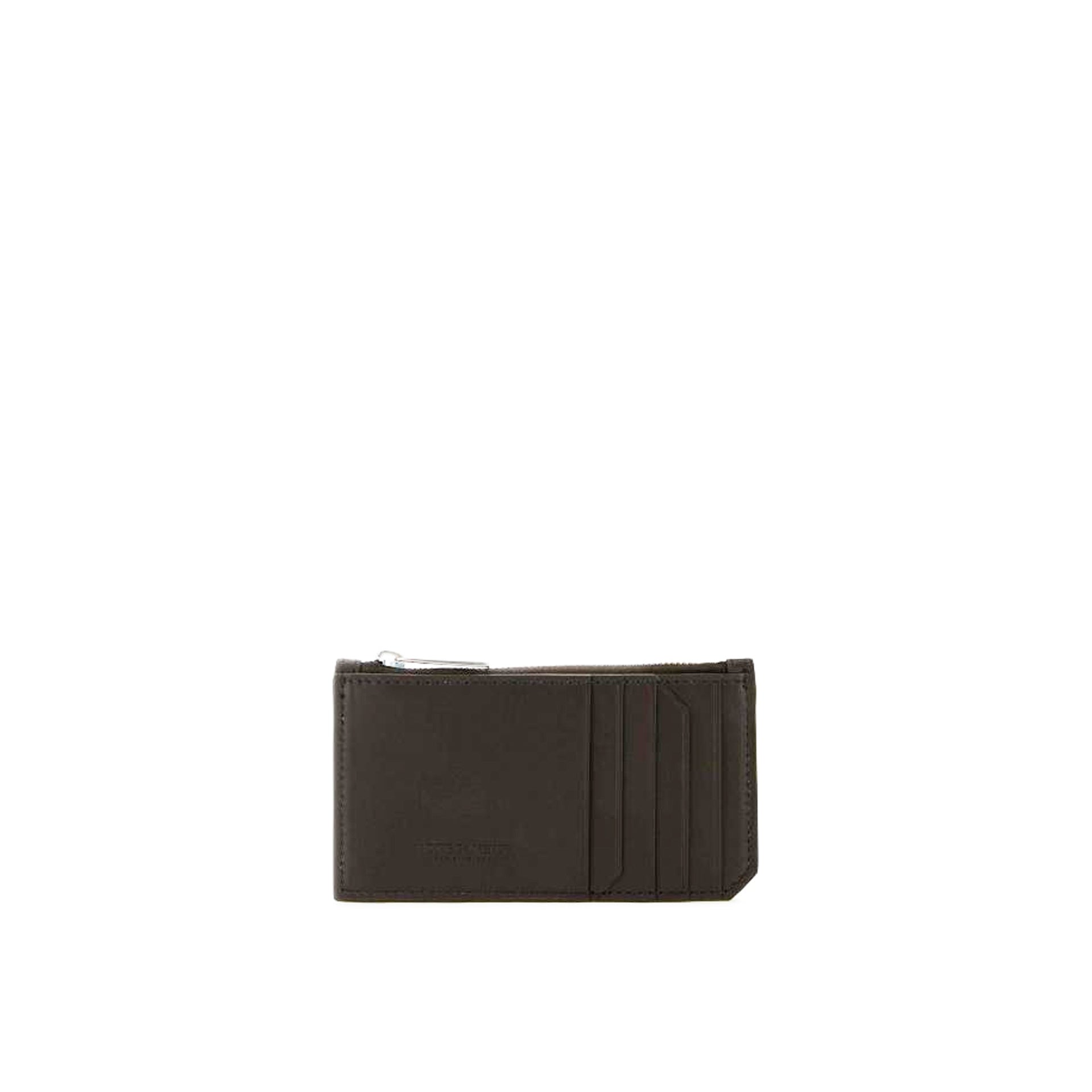 BOTTEGA VENETA Intrecciato Leather Card Holder for Men