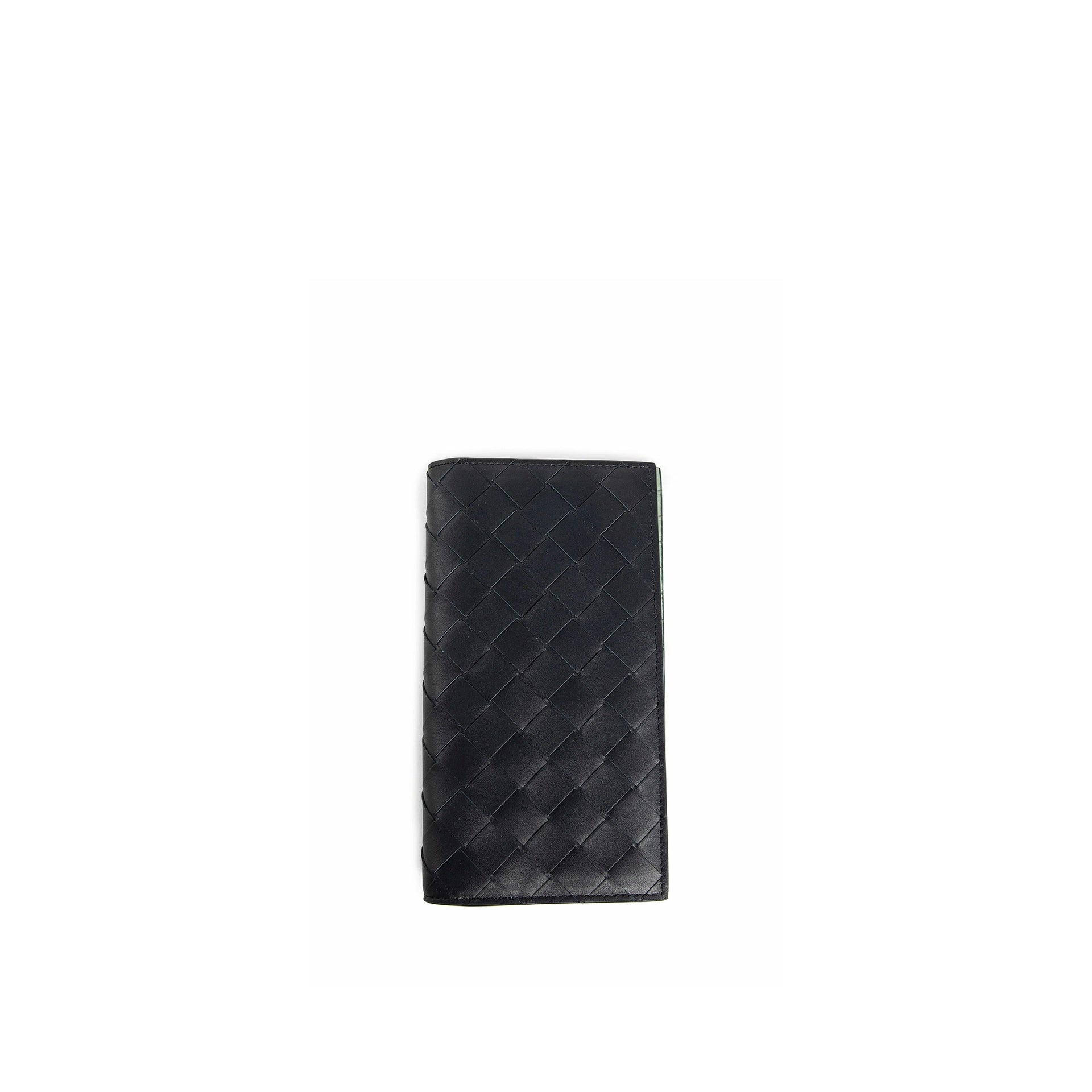 BOTTEGA VENETA Slim Long Intrecciato Wallet - 18 cm