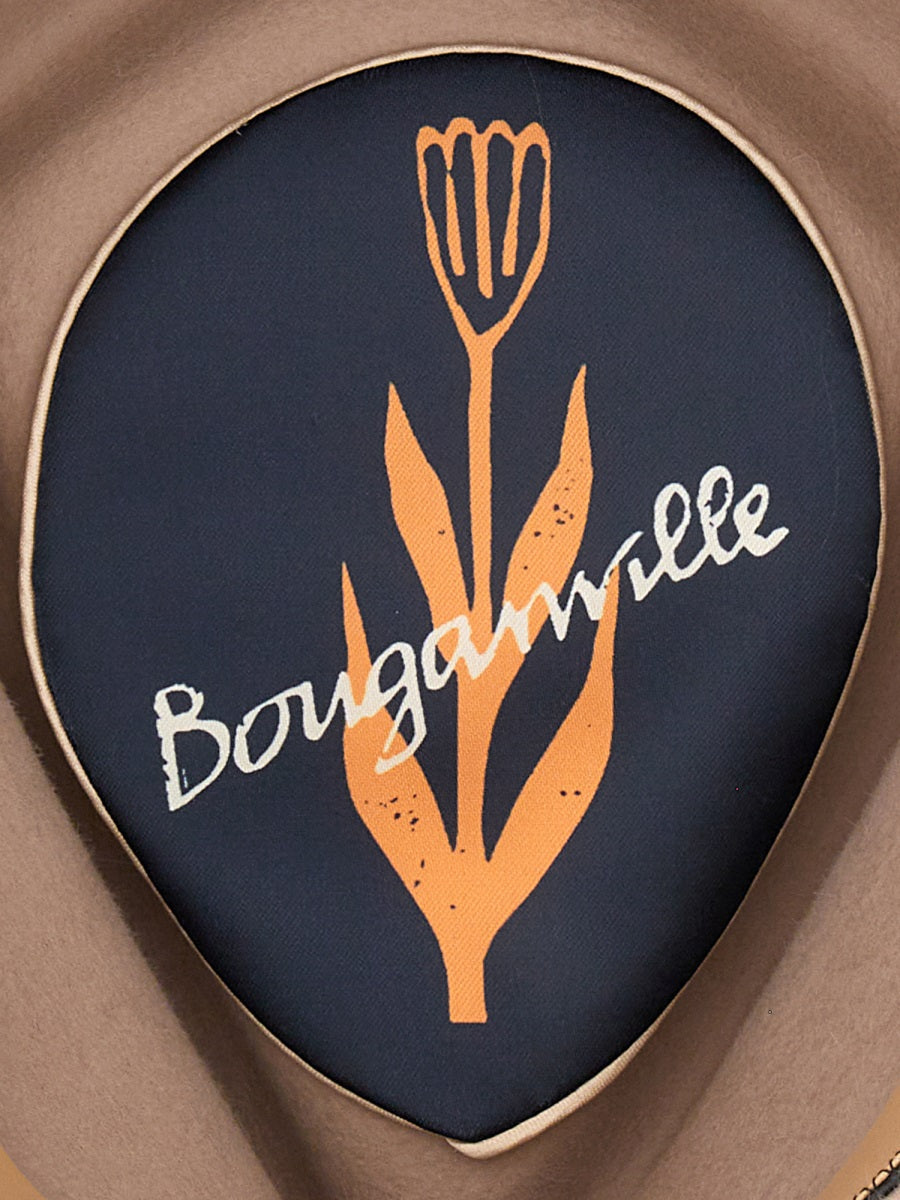 SUPERDUPER Elegant Felt Bougainville Hat for Men