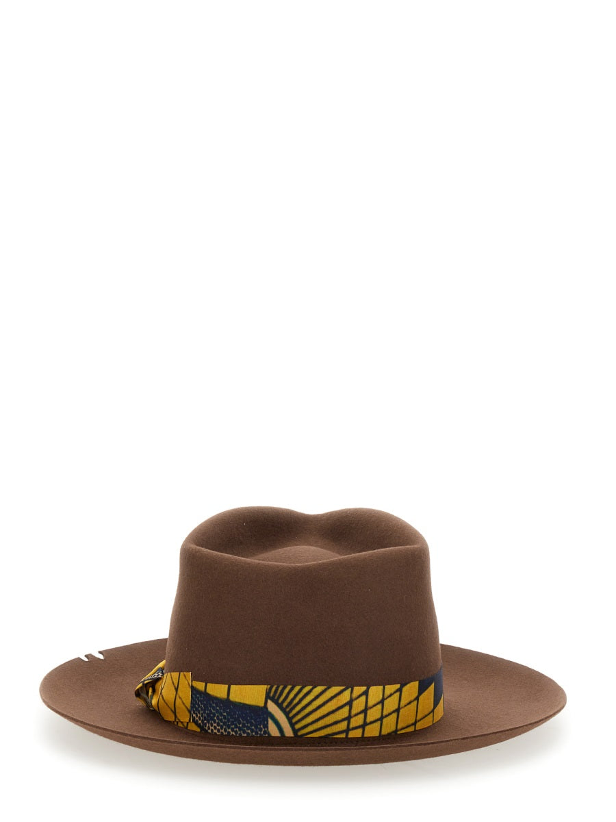 SUPERDUPER Classic Felt Bougainville Hat for Men - FW22