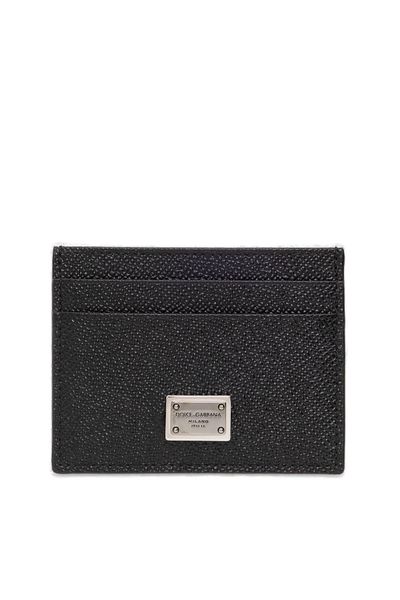 DOLCE & GABBANA Mini Leather Card Holder