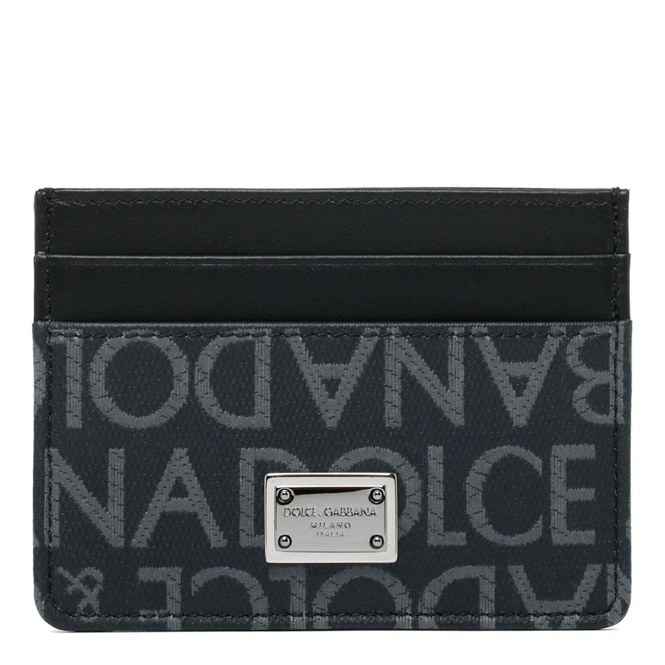 DOLCE & GABBANA Mini Luxury 100% Leather Wallet for Men