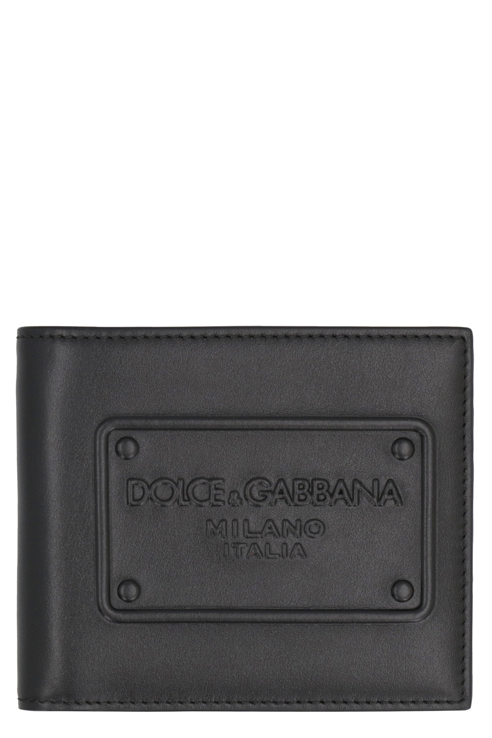 DOLCE & GABBANA Men's Mini Leather Wallet