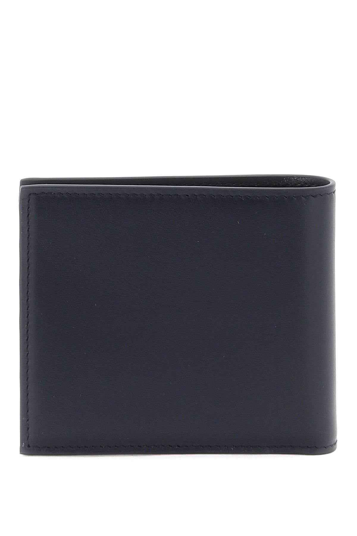 DOLCE & GABBANA Leather Mini Flap-Over Wallet