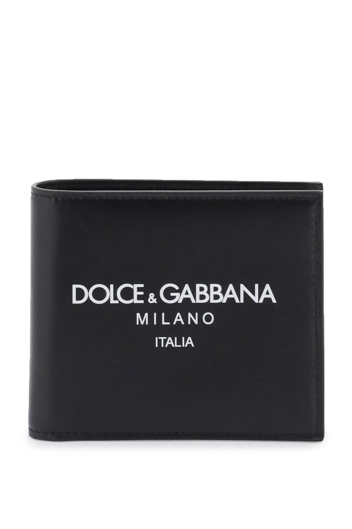 DOLCE & GABBANA Mini Leather Flap-Over Wallet