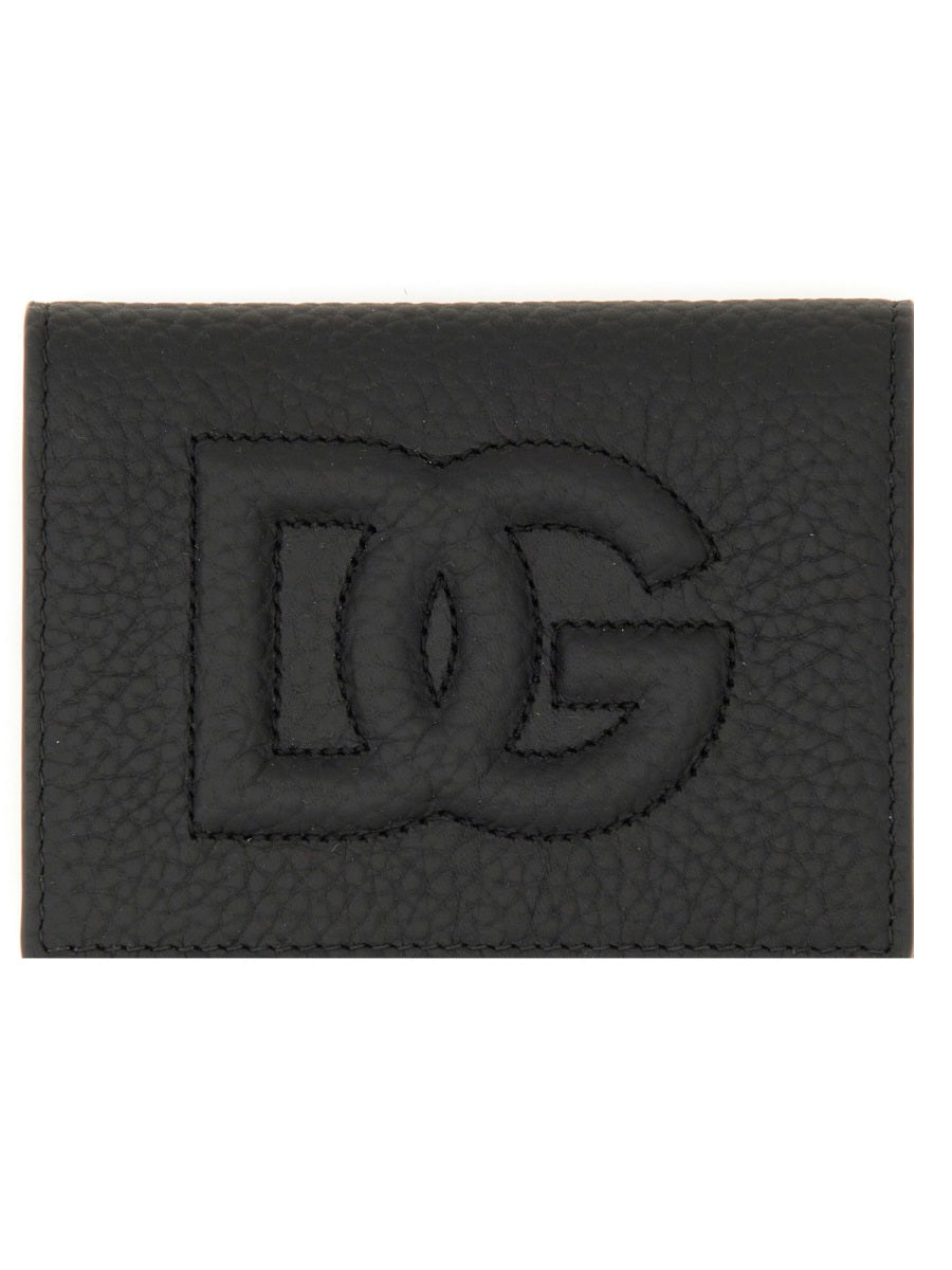 DOLCE & GABBANA Sleek Mini Wallet with Logo