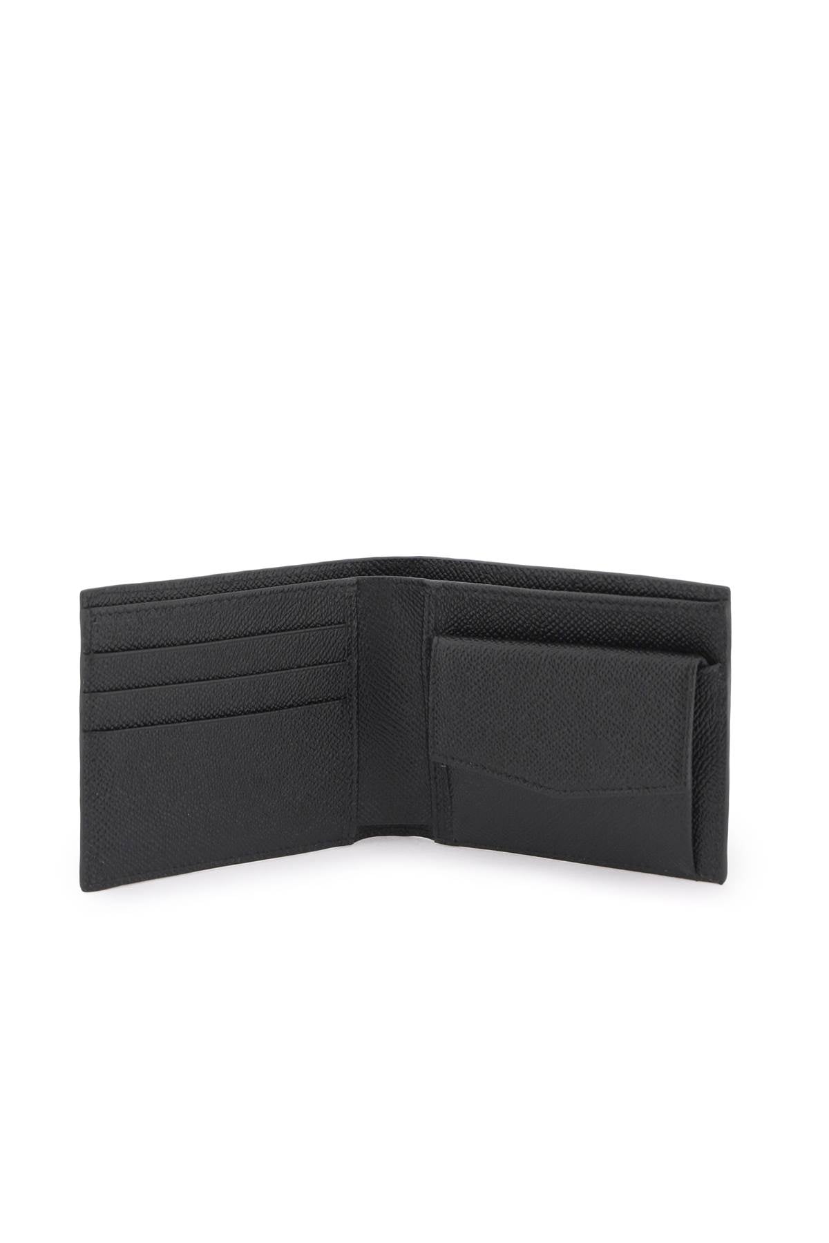 DOLCE & GABBANA Mini Leather Flap-Over Wallet