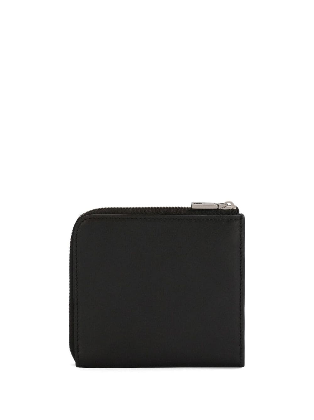 DOLCE & GABBANA Logo Print Leather Mini Wallet