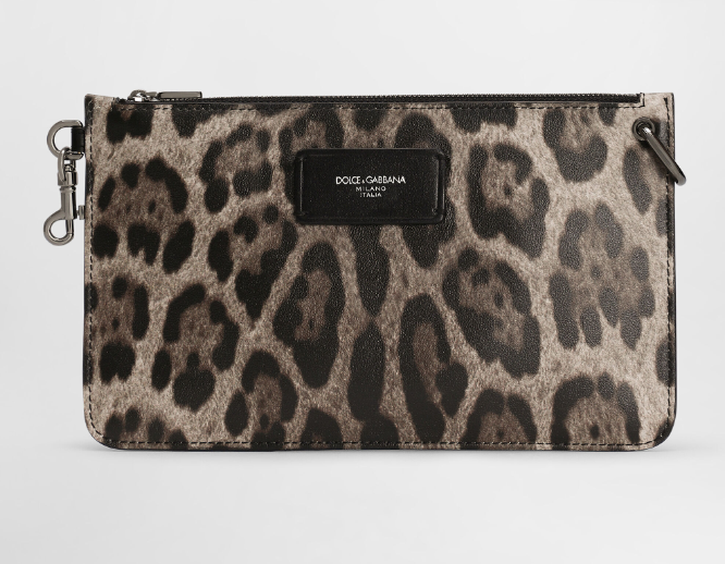 DOLCE & GABBANA Fabric Handbag with Detachable Shoulder Strap